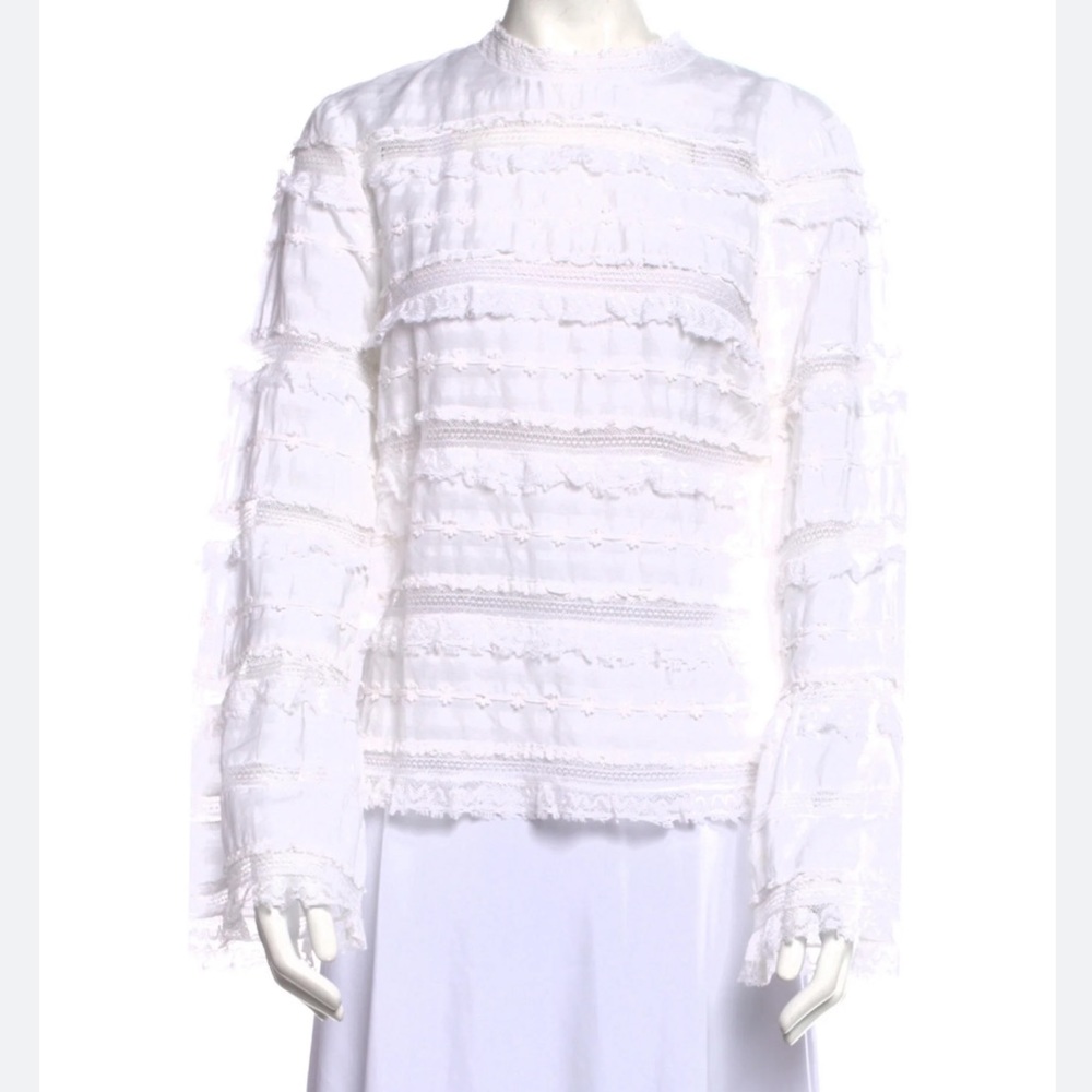 Ulla Johnson lace blouse